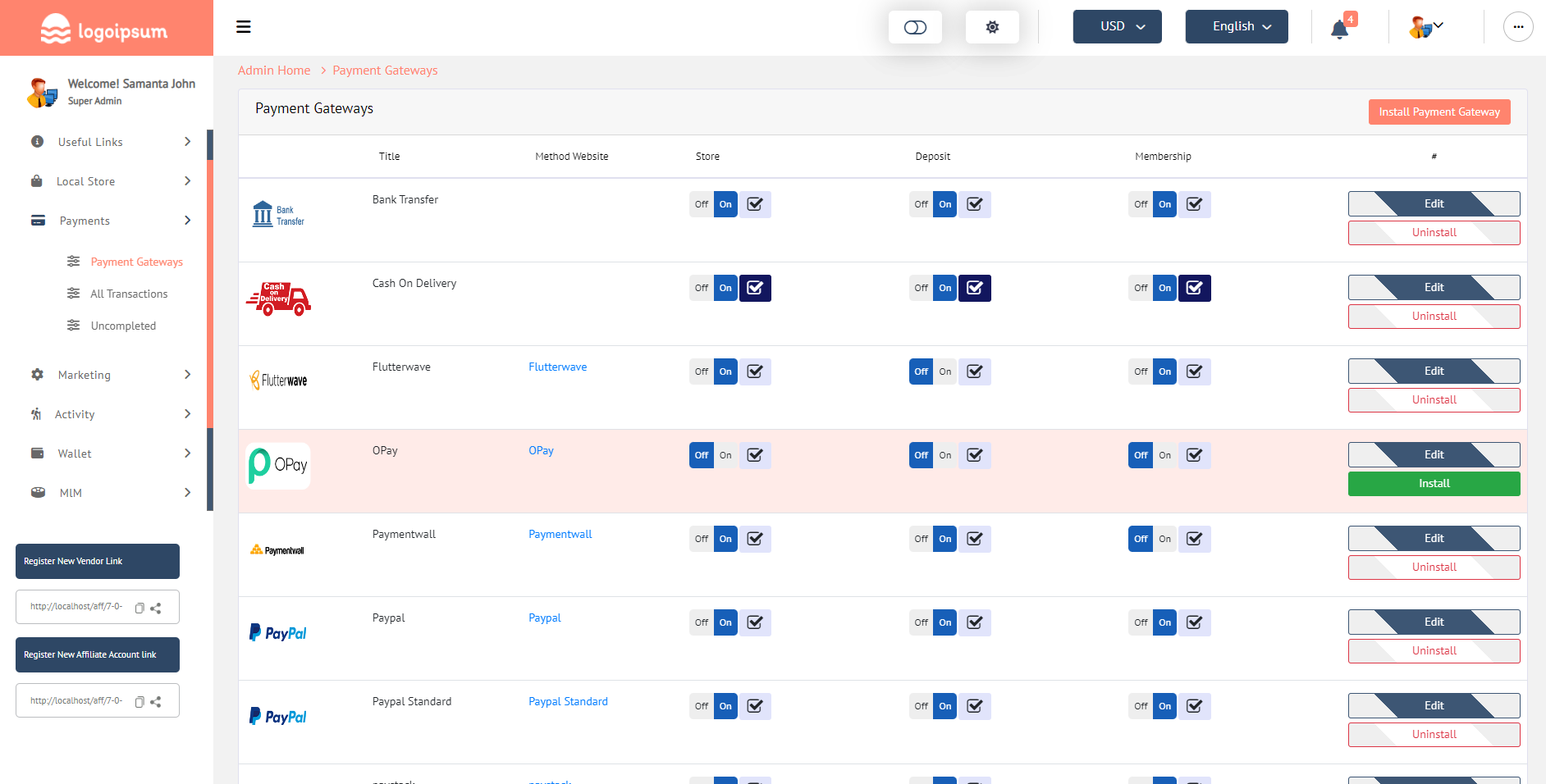 Affiliate Management System - PHP Platform - 35